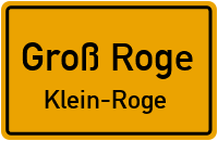 Waldweg in Groß RogeKlein-Roge