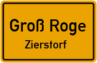 Poggeweg in 17166 Groß Roge (Zierstorf)