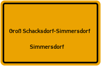 Siedlung in Groß Schacksdorf-SimmersdorfSimmersdorf