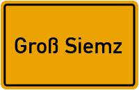 Groß Siemz in Mecklenburg-Vorpommern
