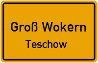 an Der Feldbahn in Groß WokernTeschow