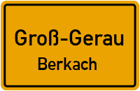 Bruchstraße in Groß-GerauBerkach