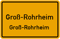Riedstraße in Groß-RohrheimGroß-Rohrheim