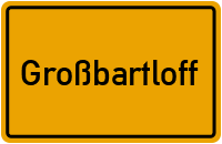 City Sign Großbartloff