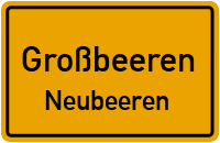 Sputendorfer Straße in GroßbeerenNeubeeren