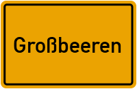 City Sign Großbeeren
