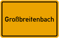 City Sign Großbreitenbach
