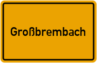 City Sign Großbrembach