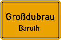 Hauptstraße in GroßdubrauBaruth