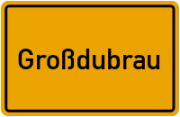 City Sign Großdubrau