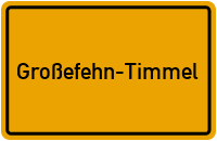 City Sign Großefehn-Timmel