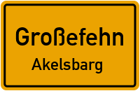 Kreismoorstraße in GroßefehnAkelsbarg