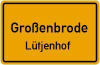 Straßenverzeichnis Großenbrode Lütjenhof