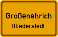 Privater Weg in GroßenehrichBliederstedt