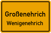 Wenigenehricher Hauptstraße in GroßenehrichWenigenehrich