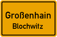 Alte Hauptstraße in GroßenhainBlochwitz