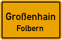 Straßen in Großenhain Folbern