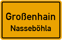 Strogaer Straße in GroßenhainNasseböhla