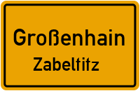 Waldaer Straße in GroßenhainZabeltitz
