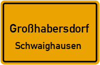 Schwaighausener Straße in GroßhabersdorfSchwaighausen