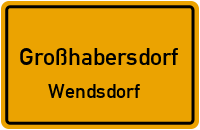 Straßenverzeichnis Großhabersdorf Wendsdorf