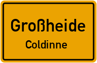 Straßen in Großheide Coldinne