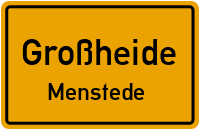 Klosterlander Weg in GroßheideMenstede