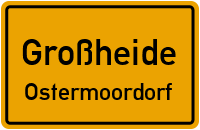 Straßenverzeichnis Großheide Ostermoordorf