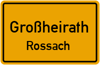 Brunngasse in GroßheirathRossach