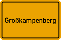 Heerstraße in Großkampenberg