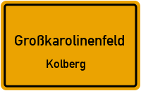 Baderweg in GroßkarolinenfeldKolberg