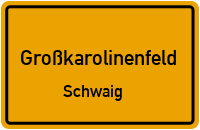 Straßenverzeichnis Großkarolinenfeld Schwaig