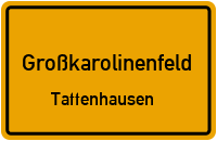Straßenverzeichnis Großkarolinenfeld Tattenhausen