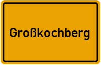 City Sign Großkochberg