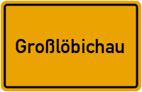 City Sign Großlöbichau