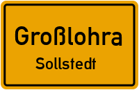 Dorfstraße in GroßlohraSollstedt
