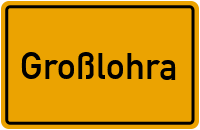 City Sign Großlohra
