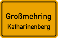 Weinbergstraße in GroßmehringKatharinenberg