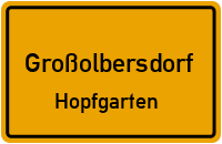 Dorfstraße in GroßolbersdorfHopfgarten