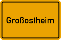 Großostheim in Bayern