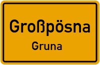 Straßenverzeichnis Großpösna Gruna