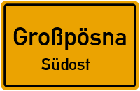 Grimmaische Straße in GroßpösnaSüdost