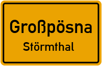 Straßenverzeichnis Großpösna Störmthal