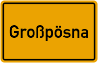 City Sign Großpösna