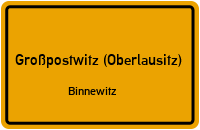 Am Hang in Großpostwitz (Oberlausitz)Binnewitz