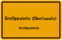 Oberlausitzer Straße in 02692 Großpostwitz (Oberlausitz) (Großpostwitz)