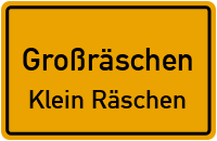 Nebenstraße in GroßräschenKlein Räschen