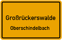 Schindelbacher Weg in GroßrückerswaldeOberschindelbach