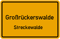 Mildenauer Straße in GroßrückerswaldeStreckewalde