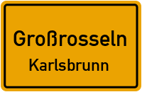 Finkenweg in GroßrosselnKarlsbrunn